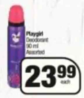 Playgirl Deodorant Assorted 50ml