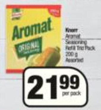 Spar Knorr Aromat Seasoning Refill Trio Pack Assorted 200g offer