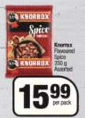 Knorrox Flavoured Spice Assorted 350g