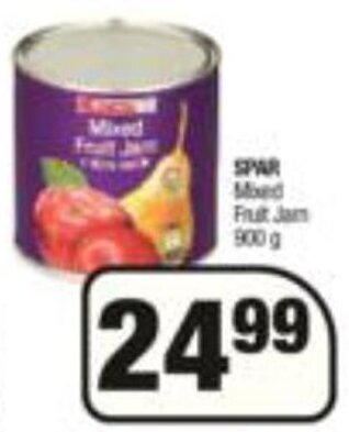 Spar Mixed Fruit Jam 900g