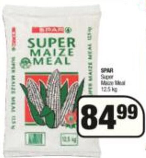 Spar Super Maize Meal 2.5kg offer at Spar