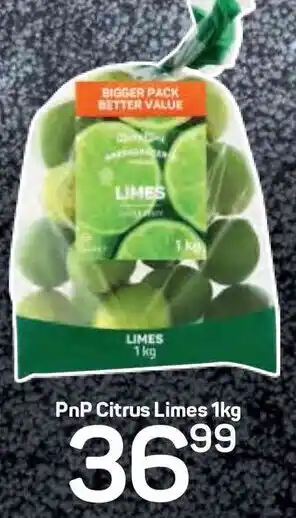 Pick n Pay PnP Citrus Limes 1kg offer