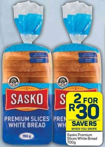 Pick n Pay Sasko Premium Slices White Bread 700g offer