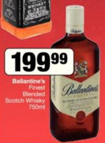 Spar Ballantine's Finest Blended Scotch Whisky 750ml offer