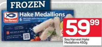 Pick n Pay Sea Harvest Hake Medallions 450g offer