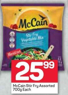 Pick n Pay McCain Stir Fry Assorted 700g offer