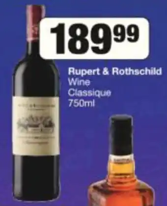 Rupert & Rothschild Wine Classique 750ml