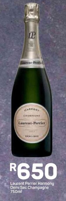 Laurent Perrier Harmony Demi Sec Champagne 750ml