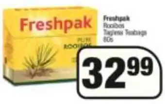 Spar Freshpak Pure Rooibos Tea 80s offer