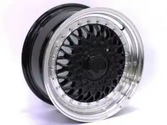 Autostyle 14″ hau 499 4/100 & 4/114 black with machine lip bss style alloy wheels offer