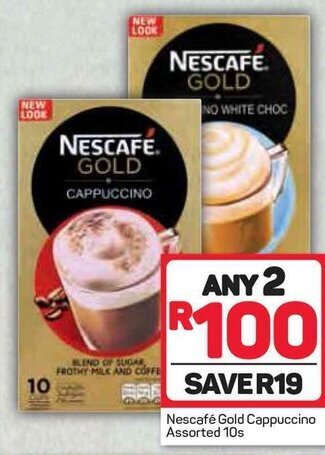 Pick n Pay Nescafé Gold Cappuccino Assorted 10s offer