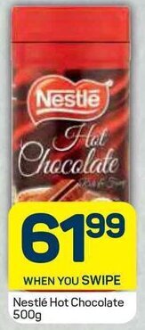 Pick n Pay Nestlé Hot Chocolate 500g offer