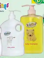 Dis-Chem BabyThings Baby Lotion 800ml Or Baby Shampoo 1Ltr-Each offer