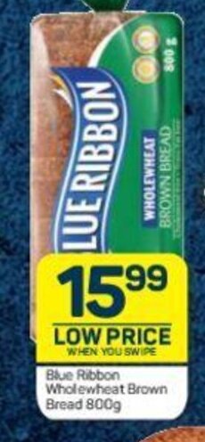 Pick n Pay Blue Ribbon Wholewheat Brown Bread 800g offer