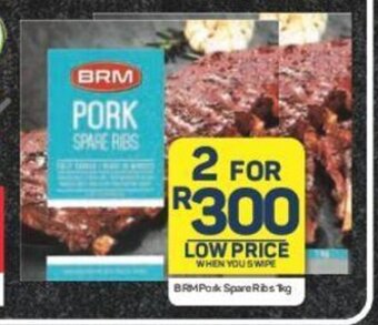 Pick n Pay BRM Pork Spare Ribs 1kg offer