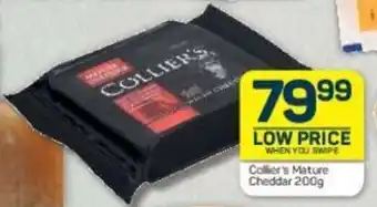 Pick n Pay Collier's Mature Cheddar 200g offer