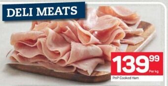 Pick n Pay PnP Cooked Ham per kg offer