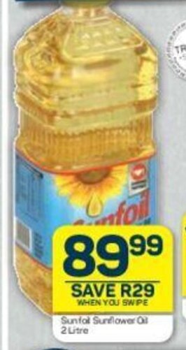 Pick n Pay Sunfoil Sunflower Oil 2 Litre offer