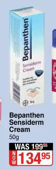 Dis-Chem Bepanthen Sensiderm Cream-50g offer