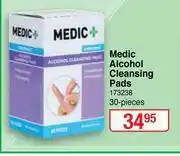 Medic Alcohol Cleansing Pads 30 Pieces (173238)