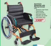 Dis-Chem Aluminium Wheelchair With Flip Up Armrest (84961) offer at Dis ...