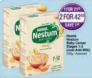 Dis-Chem Nestle Nestum Baby Cereal Stages 1-2 (Just Add Milk) Assorted-250g Each offer