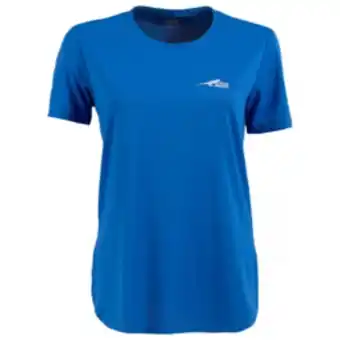 Totalsports Women's first ascent pulse short sleeve blue tee offer