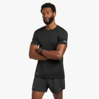 Totalsports Men's ts 4 inch running black shorts offer