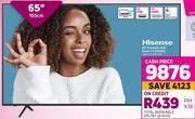 Game Hisense 65" (165cm) premium uhd smart tv 65a6g offer