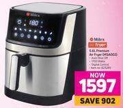 Game Milex 5.6ltr premium air fryer msa002 offer