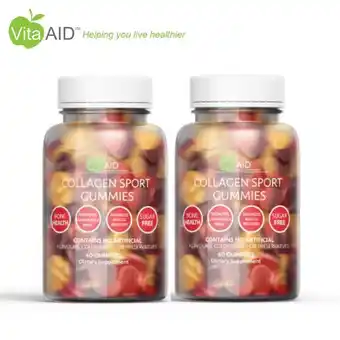 2x collagen sport gummies (60 gummies)