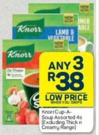 Pick n Pay Knorr Cup-A Soup Assorted 4s offer