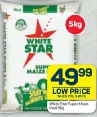 Pick n Pay White Star Super Maize Meal 5kg offer