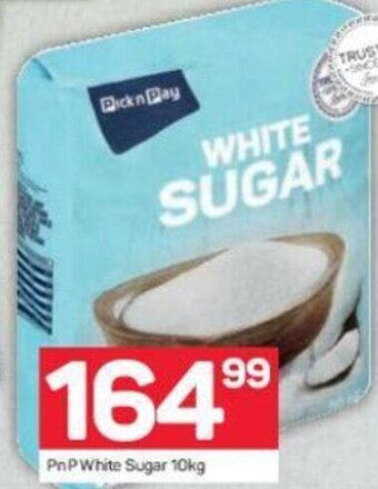 Pick n Pay PnP White Sugar 10kg offer