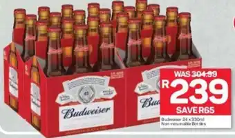 Budweiser 24 x 330ml NRB