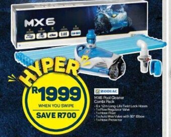 Zodiac MX6 Pool Cleaner Combi Pack