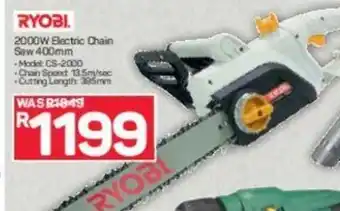 Ryobi 2000W Electric Chain Saw 400 mm