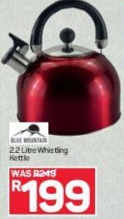 Pick n Pay Blue Mountain 2.2 Litre Whistling Kettle offer