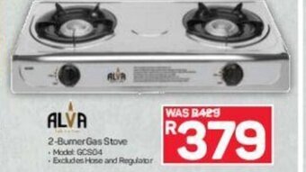 Pick n Pay ALVA - 2-Burner Gas Stove offer