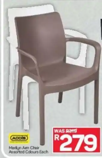 Pick n Pay Addis Marlyn Arm Chair Assorted Colours each offer