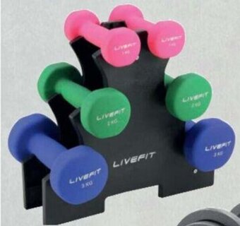 Livefit Soft Touch Dumbell Set
