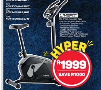 Livefit DV-6150 Exercise Bike