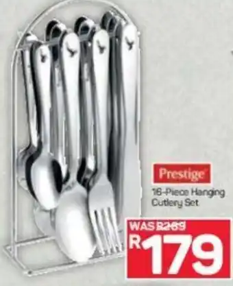 Pick n Pay Prestige 16-Piece Hanging Cutlery Set offer