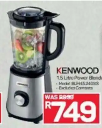 Pick n Pay Kenwood - 1.5 Litre Power Blender offer