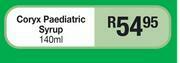 Dis-Chem Coryx Paediatric Syrup-140ml offer