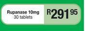 Dis-Chem Rupanase 10mg 30 Tablets offer