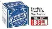 Dis-Chem Zam-Buk Chest Rub Assorted-50g Each offer