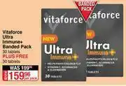 Dis-Chem Vitaforce Ultra Immune+ Banded Pack-30 Tablets Plus Free 30 Tablets Per Pack offer