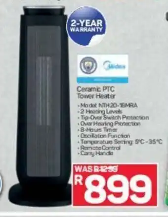 Pick n Pay Midea - Ceramic PTC Tower Heater offer