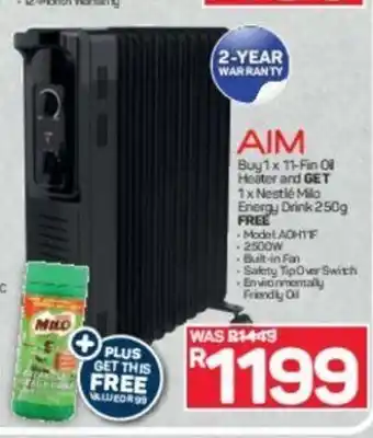 Pick n Pay AIM 11-Fin Oil Heater offer